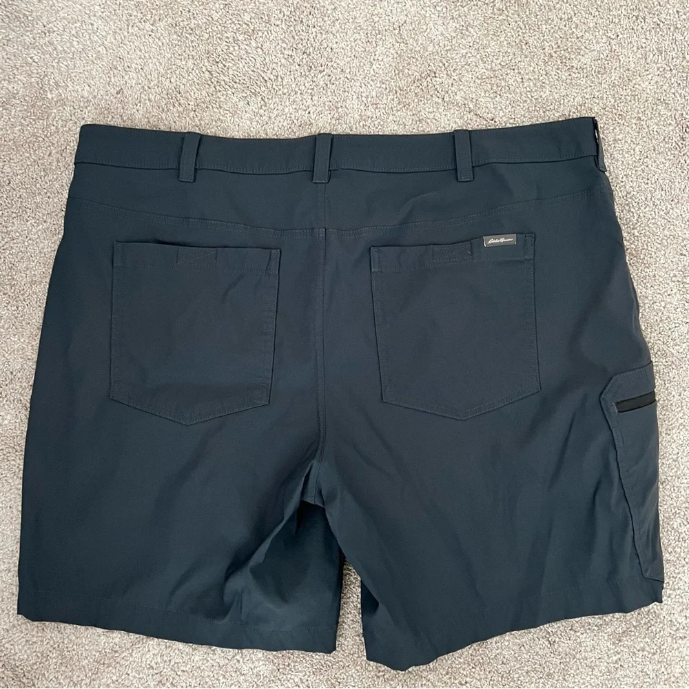 Eddie Bauer Men's Blue Cargo Outdoor Fishing Hiking Camping Shorts size 42